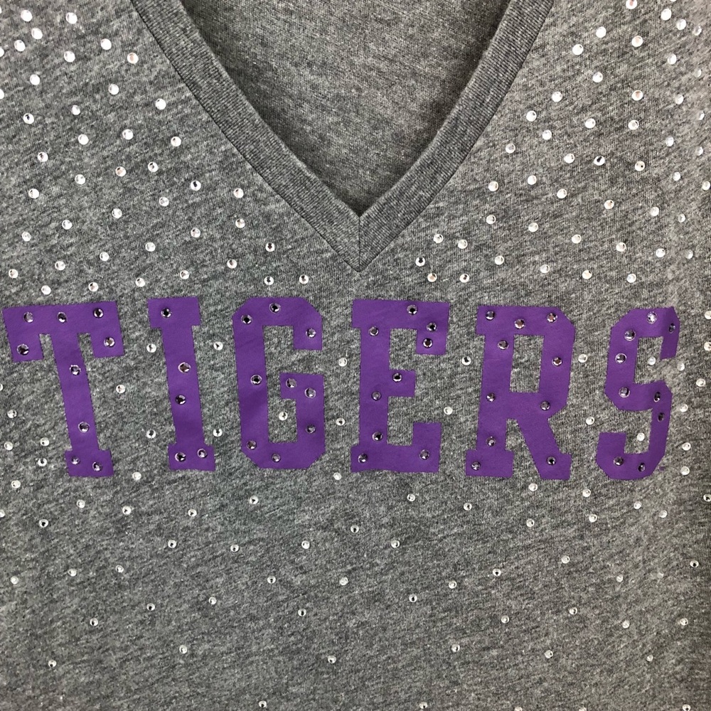 PINK Victoria’s Secret Large Tigers Collegiate V - Picture 2 of 6